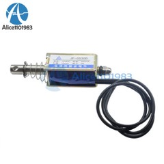 10PCS JF-0530B DC12V 300mA 5N/10mm Pull-Push-Type DC Solenoid Electromagnet