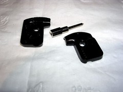 HH SMITH 235-103 R/A PHONE TIP PLUG CABLE MOUNT BLACK