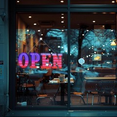 LED Open Signs For Business 30″X10″ Ultra Bright Open Sign LED USA Flag Hanging