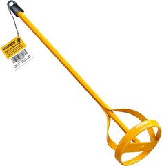 Paint & Mud Mixer Drill Stirrer Tool Hex Head for 1-5 Gallon Buckets Yellow