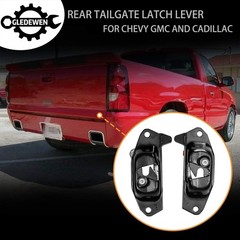 Left & Right Tailgate Latch Lever Rear Gate Lock 1999-07 Chevy Silverado Sierra