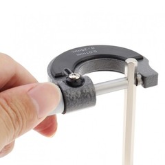 Premium 0-25 mm External Micrometer, 0.01mm Graduation & Carbide Measuring Tips