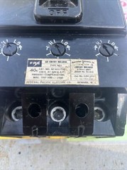 FPE Federal Pacific NFJ631150 Circuit Breaker 150A 3P 600V Type NFJ 150 Amp