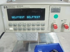 8156A ( OPTION 201 ) HP OPTICAL ATTENUATOR