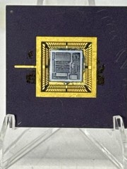 LSI Logic L1A5621 Ceramic IC Gold Pins PROTO + Unmarked Chip Lot 2