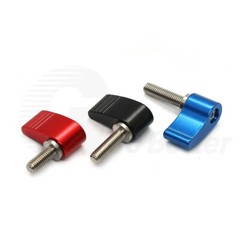 M6 Adjustable Clamping Thumb Screw Wing Knob Hand Lever Grip Bolt Al + Stainless