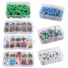 100/200pcs Dental Latch type Rubber Polishing Cups Brushes Teeth Prophy Polisher