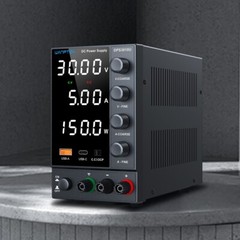 Wanptek Adjustable DC 0-30V 0-5A Lab Power Supply Variable Bench Switching