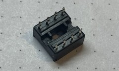 8 (2 x 4) Pos DIP, 0.3″ (7.62mm) Row Spacing Socket Tin Through Hole, 2 Each
