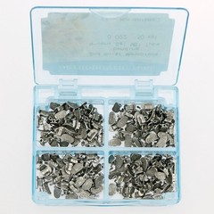 50Sets Dental Buccal Tubes Monoblock Orthodontic 022 Roth MBT 1st 2nd Molar Tube