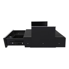 Sliding Under Desk Storage Drawer Pull-out Drawer W/Computer Pad For Stand Desk