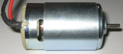 24 V – 1800 RPM – Slow Speed Electric DC Motor w/ Cable + Connector – High TQ
