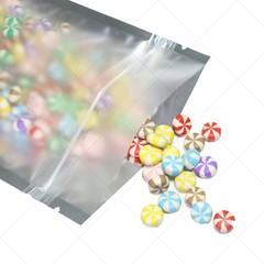 4CustomPrint Foil Mylar Zip Seal Smell Proof Resealable Matte Printd Bags