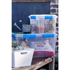 50L/52.8Qt Waterproof Clear Latch Tote IP-67