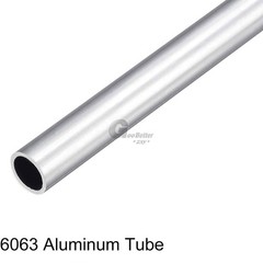 Aluminium Tube 1mm Thickness 3 mm – 40 mm OD Straight 300mm/500mm Length