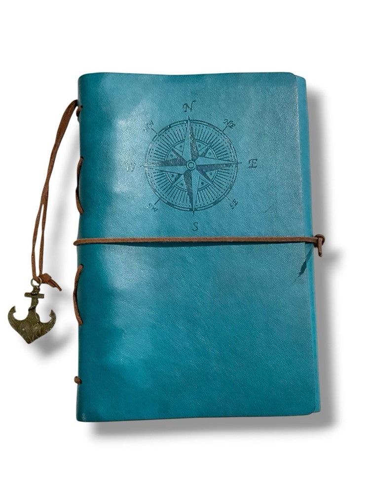 Leather Writing Journal Notebook, MALEDEN Classic Spiral Bound Notebook