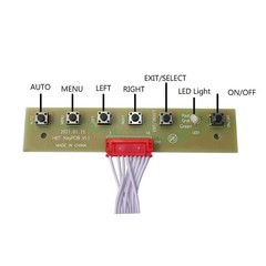 DVI VGA LVDS Display Controller Board 30 Pin 1920×1080 21.5 23 27 Inch LCD