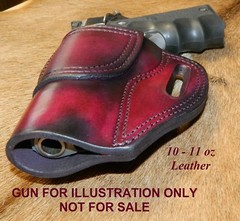 Gary C’s Leather Avenger Left Hand OWB HOLSTER Colt 1911 Combat Commander 4.25″