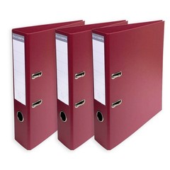 Exacompta A4 Perm Touch PVC Lever Arch File 2 Rings 70mm Spine 23 Colours