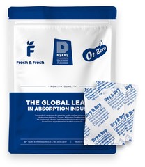 50 Pack Silica Gel Packets 20 Gram Desiccant Moisture Absorber Rechargeable