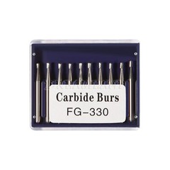 Dental Carbide Burs Tungsten Steel Bur FG # 330 Pear for High Speed Handpiece