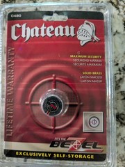 (8 ) Chateau C480 Rim Cylinder Lock Solid Brass Tubular Keyway Bezel Fit 3 Keys