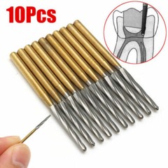 10Pcs Dental ENDO-Z Burs Carbide Tungsten surgical cutter FG burr Drill 1.4*23mm