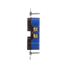 Eaton TR270B Tamper Resistant Duplex Receptacle, Brown
