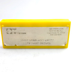 VR Wesson VRM5-HSO VR777 35101 Carbide Milling Inserts (Box of 10)