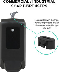 Commercial Paper Towel Dispenser Key Compatible with Georgia Pacific Paper To…