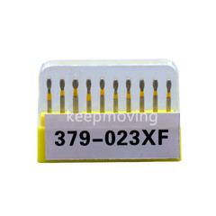 Dental Burs SUPÉR Multi-Use Diamond Egg Football 379/023XF EXTRA FINE High Speed