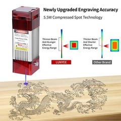 40*40cm 40W DIY Laser Engraving Machine Printer Cutting Wood Router Desktop
