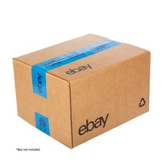 24 Rolls 2″ x 75 yds Official eBay Branded Packaging Packing Package Carton Tape