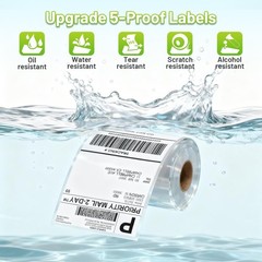 4×6 Thermal Labels, Shipping Address Label (Pack of 250 4×6 Roll Labels) – Co…