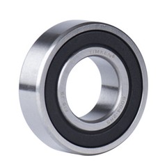 (2PACK) USA Brand TIMKEN 6004-2RS 20X42X12 Double Rubber Seal Bearings