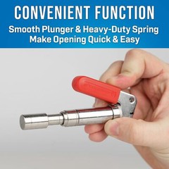BARREL LOCK PLUNGER KEY Electric Gas Water Utility Tool Highfield Channel