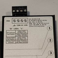 Contemporary Controls EISK5-100T Skorpion-5 Port Ethernet Switch STOCK L-366-C