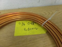 NEW 5/16 Copper Tubing Over 6′ Weight 4 Pounds *FREE SHIPPING*