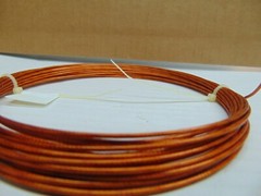 10 feet 24 AWG Shielded Silver Plated Copper polyimide film Kapton Wire Coax SPC