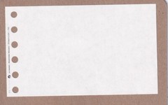 EZ Record brand Item No. 105 – 3″ X5″ Blank form – New – 50 per pack