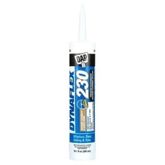 Elastomeric Sealant Clay 10.1 Oz Paintable Caulk Waterproof Flexible Joints