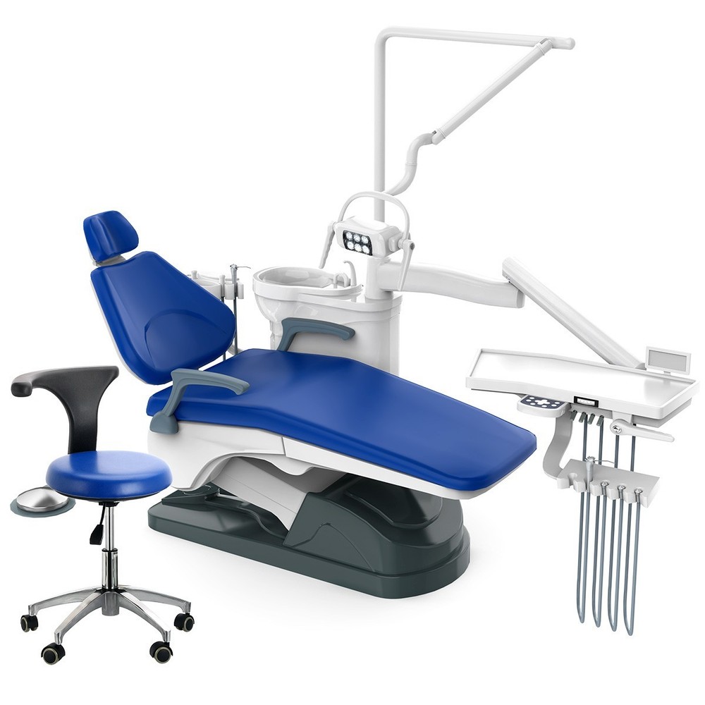 Dental Unit Chair Computer Controlled DC Motor/Delivery Unit with Air Compressor