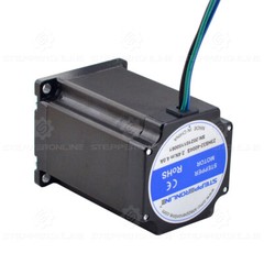 STEPPERONLINE Nema 23 Stepper Motor 2.4Nm(340oz.in)4A 8mm Shaft 57x82mm CNC