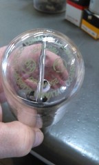 SYLVANIA ET18; HIGH PRESSURE SODIUM; 250 WATT; LOT OF 4, MULTIPLE BRANDS