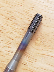 M6 x 1.0 Thread Forming Roll Tap, D5, Bottoming – HSS-Co, TiCN Coat – OSG, New