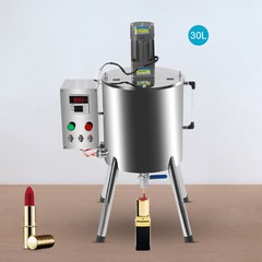 8 Gallon Heating Mixing Filling Machine 30L Stirring Tank Lipstick Paste Filler