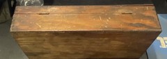 Vintage DIPROFIL MACHINE SMALL WOODEN DOVETAIL TOOL BOX ONLY – Empty – Sweden