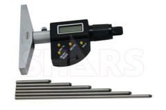 SHARS TOOLS 0-6″/152.4mm Electronic Depth Micrometer! #]