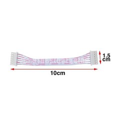 JST-XH 2.54mm Pitch Connector Cable Female to Female PCB Wire 6 Pin 10/20/30cm