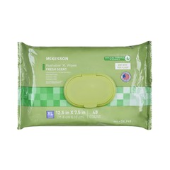 McKesson Flushable* Personal Wipe 7.5 x 12.5″ DXLF48 12 Pack 576 Wipes